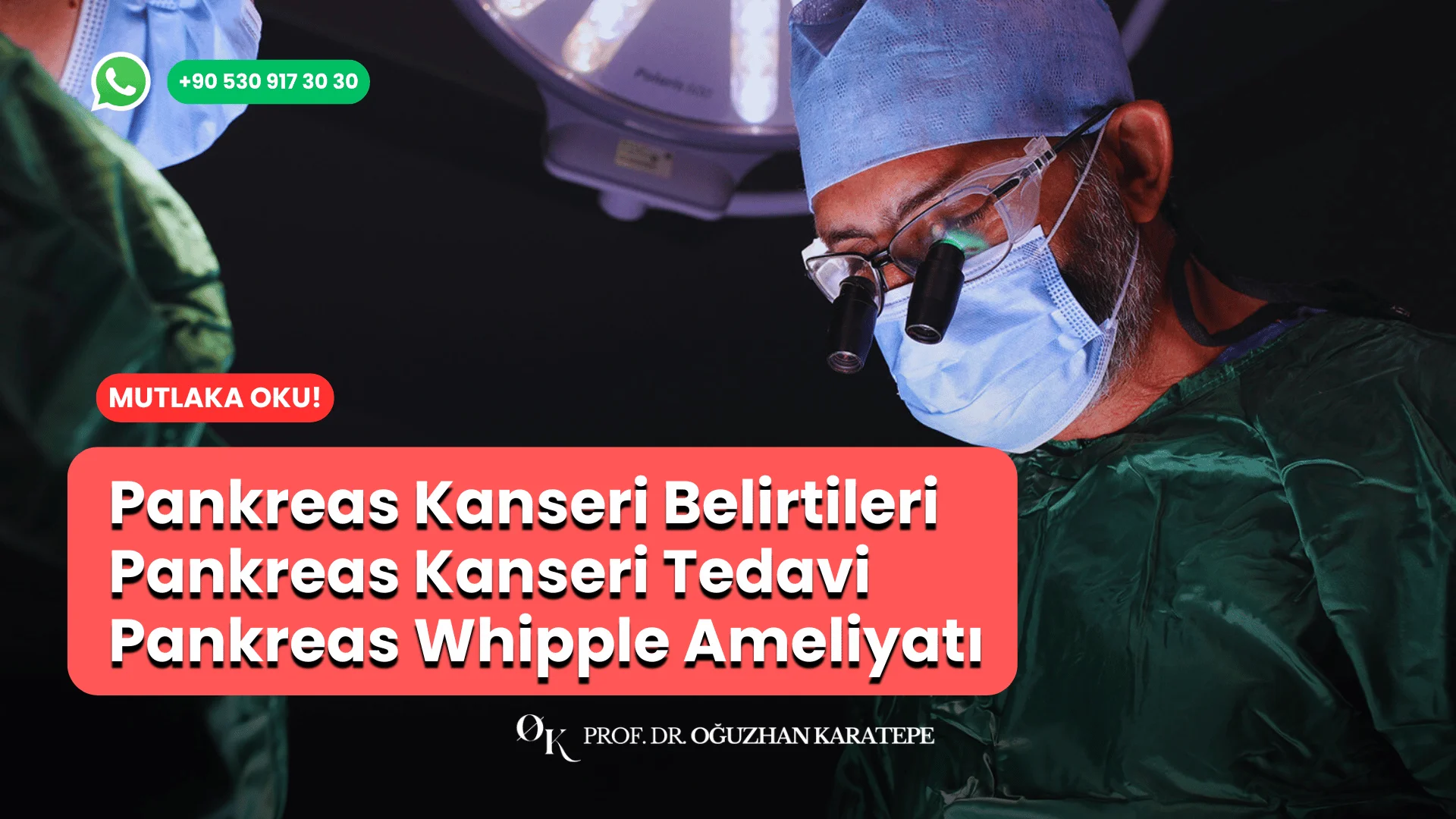 Whipple ameliyatı sonrası beslenme ve yaşam tarzı